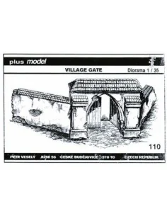 Stadttor, 1/35 - Plus model 110