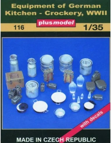 Küchenzubehör Deutschland WWII, 1/35 - Plus model 116