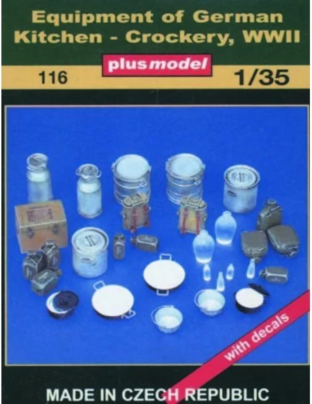 Küchenzubehör Deutschland WWII, 1/35 - Plus model 116