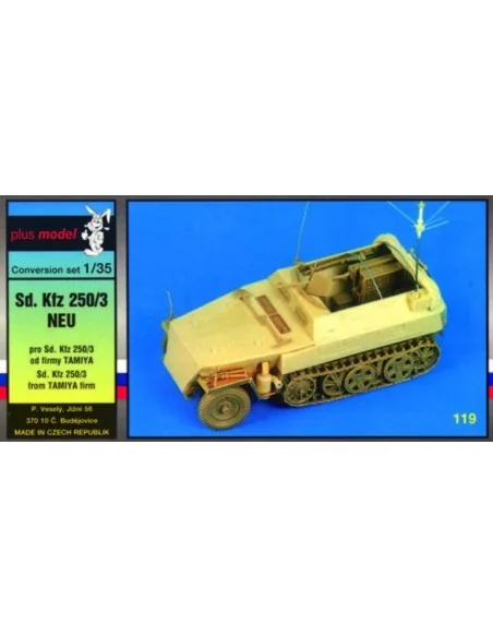 [NO_DESC] Sd.Kfz 250/3 Umbausatz für Tamiya Bausatz, 1/35 - Plus mo...