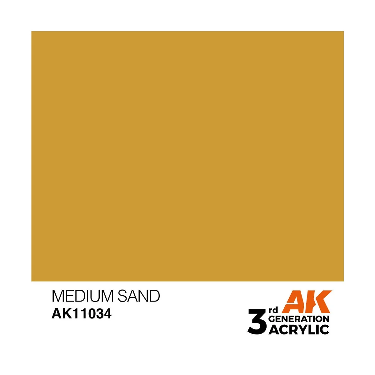 Medium Sand 17ml - AK Interactive AK11034 Medium Sand 17ml - AK Interactive AK11034