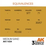Medium Sand 17ml - AK Interactive AK11034