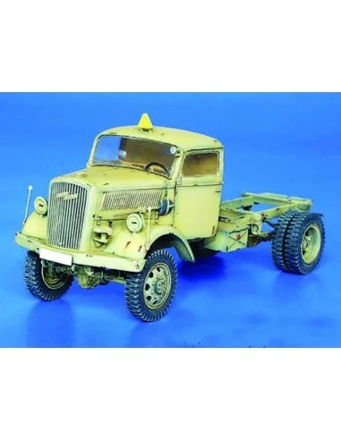 Opel Blitz 4x4 Chassis Umbauset für Italeri-Bausatz, 1/35 - Plus mo...
