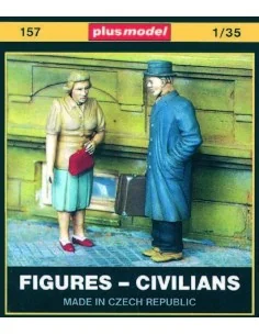 Figuren - Zivilisten, 1/35 - Plus model 157