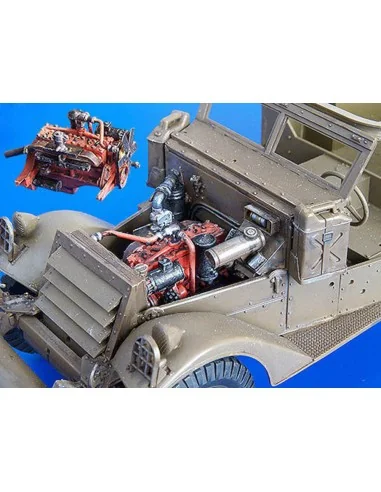 [NO_DESC] M3 Spähwagen - Maschinen Satz, 1/35 - Plus model 162