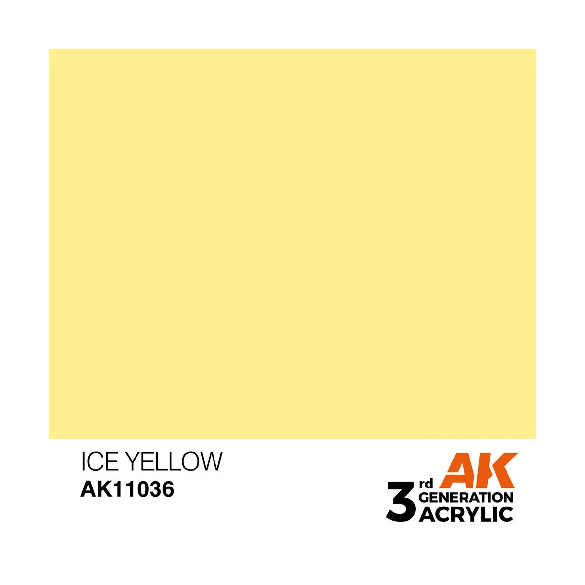 Ice Yellow 17ml - AK Interactive AK11036