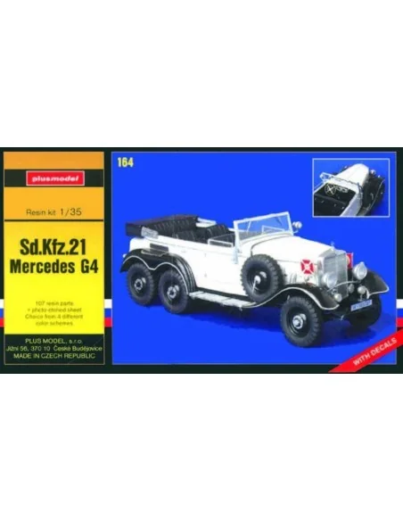 Sd.Kfz.21 Mercedes G4, 1/35 - Plus model 164
