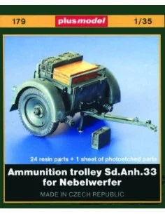 [NO_DESC] Sd. Anh. 33 Munitionsanhänger für Nebelwerfer, 1/35 - Plu...