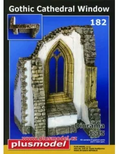 Gotisches Kathedralen Fenster, 1/35 - Plus model 182