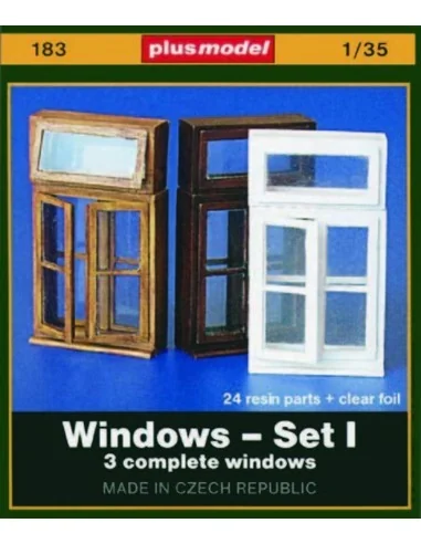 Fenster Set I, 1/35 - Plus model 183