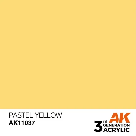Pastel Yellow 17ml - AK Interactive AK11037