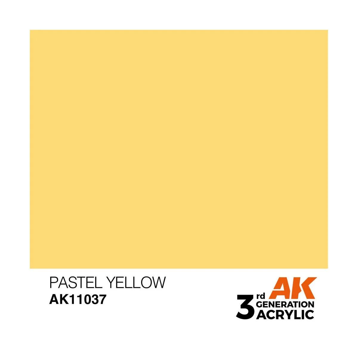 Pastel Yellow 17ml - AK Interactive AK11037