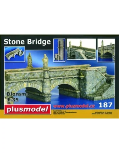 Steinbrücke, 1/35 - Plus model 187