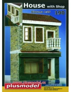 Haus mit Shop, 1/35 - Plus model 190