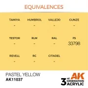 Pastel Yellow 17ml - AK Interactive AK11037