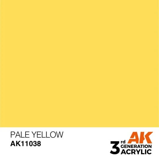 Pale Yellow 17ml - AK Interactive AK11038