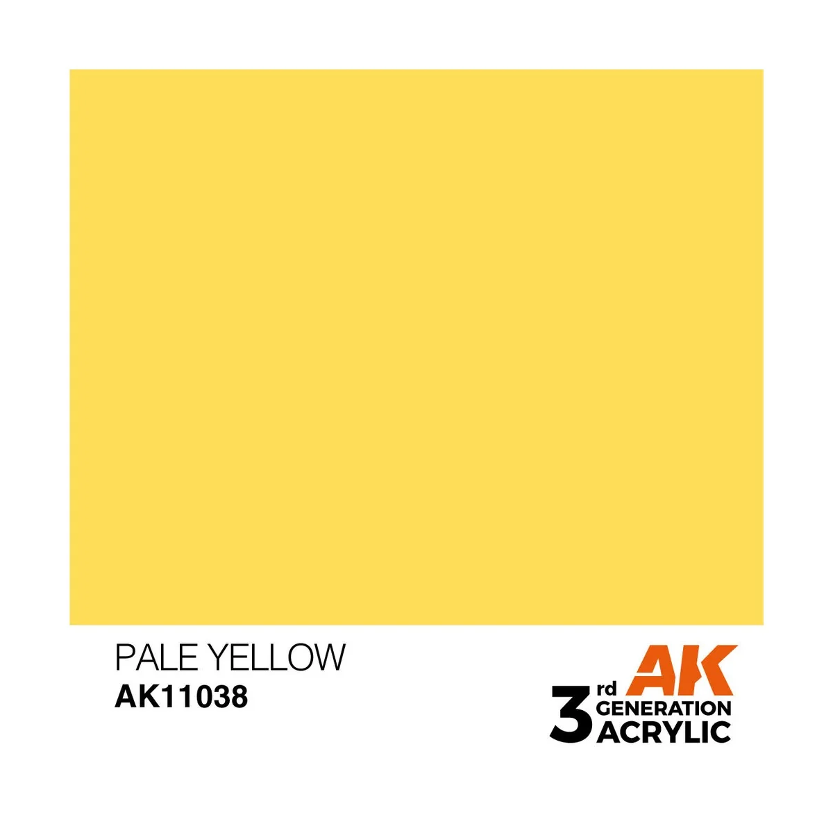 Pale Yellow 17ml - AK Interactive AK11038