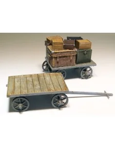 Railway car on baggages, 1/35 - Plus model 207