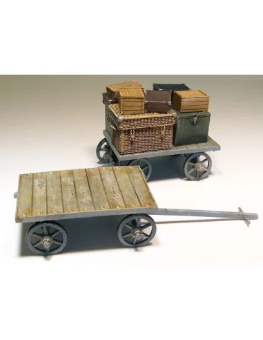 [NO_DESC] Railway car on baggages, 1/35 - Plus model 207