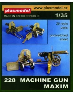 [NO_DESC] Maschinengewehr Maxim, 1/35 - Plus model 228