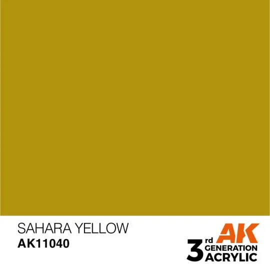 Sahara Yellow 17ml - AK Interactive AK11040 Sahara Yellow 17ml - AK Interactive AK11040