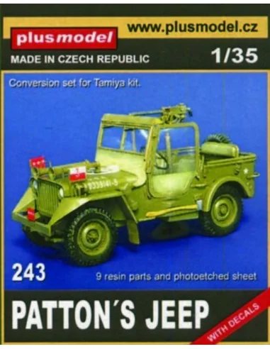 Patton's Jeep für Tamiya Bausatz, 1/35 - Plus model 243