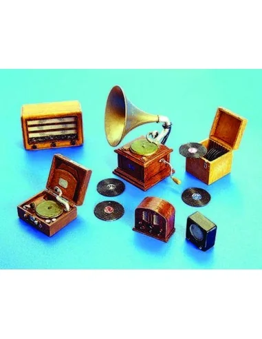 Gramophone und Radios, 1/35 - Plus model 266