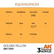 Golden Yellow 17ml - AK Interactive AK11041