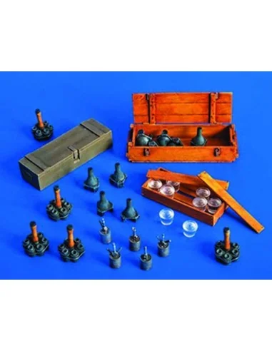 [NO_DESC] Deutsche Granaten und Minen, 1/35 - Plus model 274