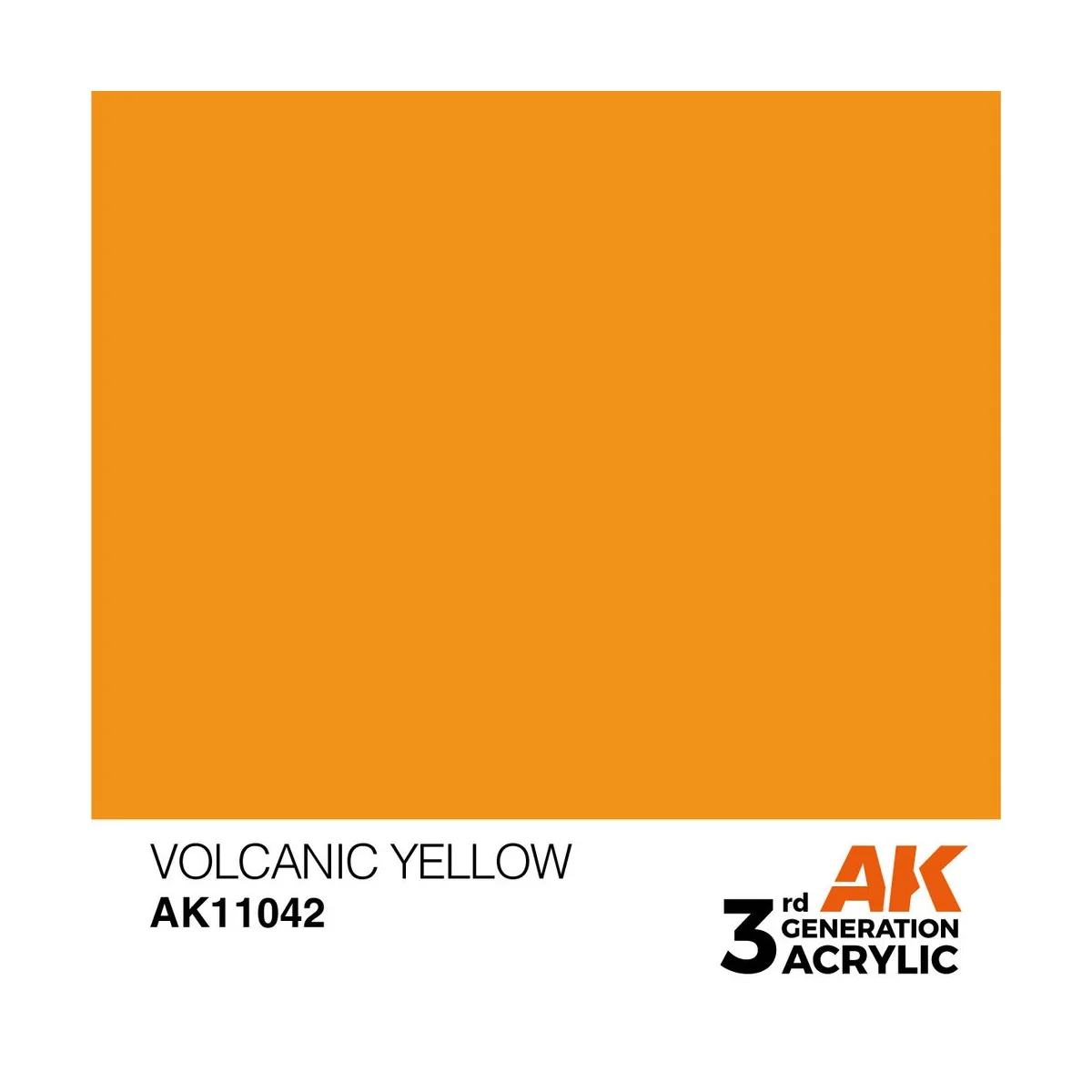 Volcanic Yellow 17ml - AK Interactive AK11042 Volcanic Yellow 17ml - AK Interactive AK11042