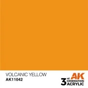 Volcanic Yellow 17ml - AK Interactive AK11042 Volcanic Yellow 17ml - AK Interactive AK11042