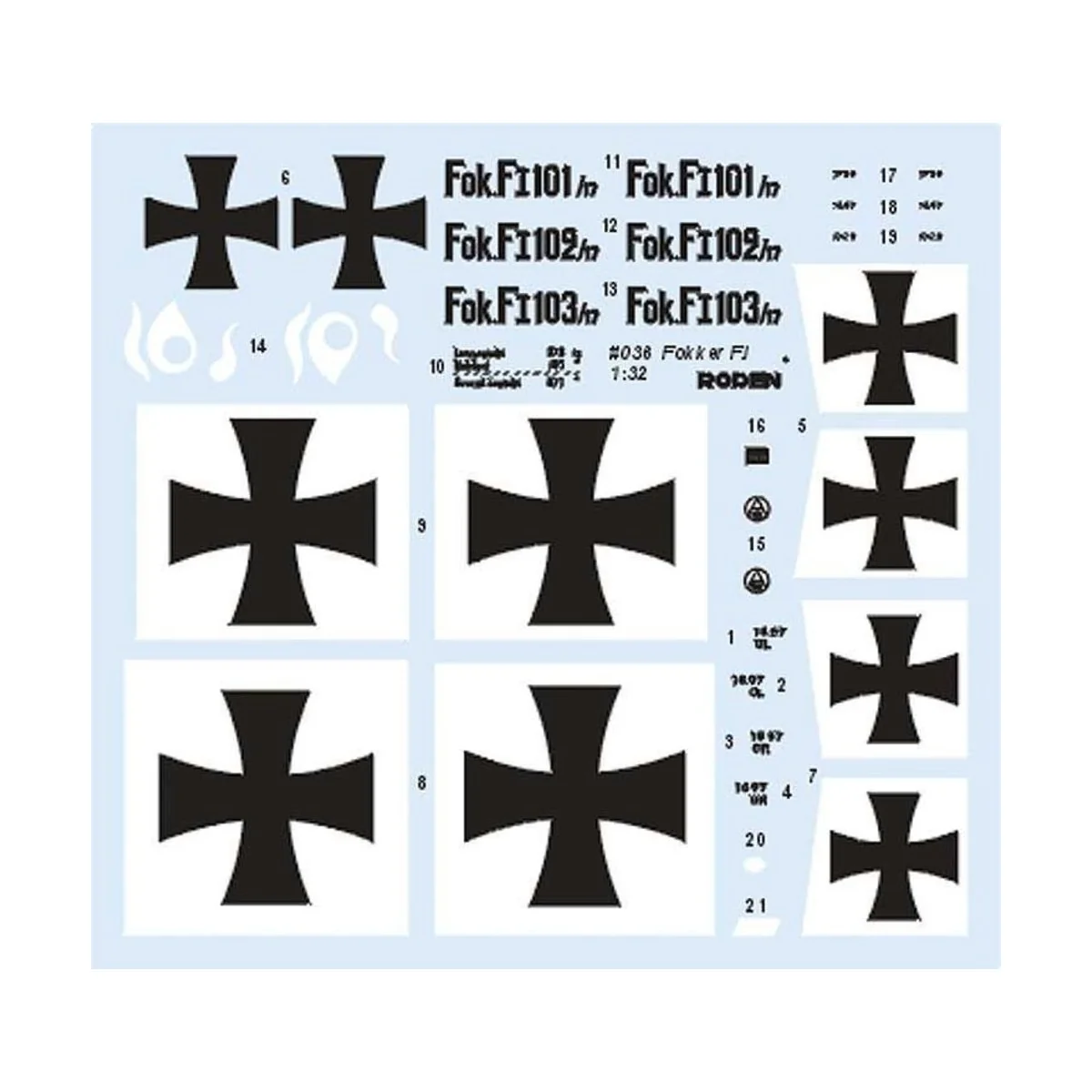 Fokker F.I, 1/32 - Roden 605