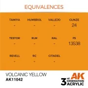 Volcanic Yellow 17ml - AK Interactive AK11042 Volcanic Yellow 17ml - AK Interactive AK11042