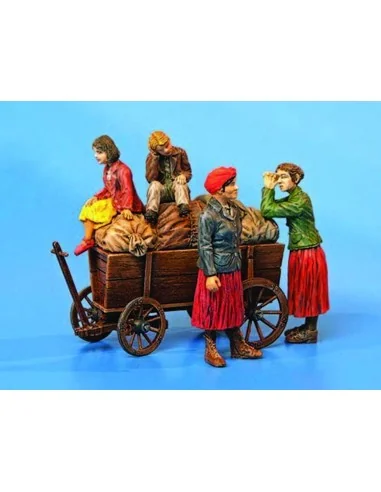 Flüchtlinge, 1/35 - Plus model 292