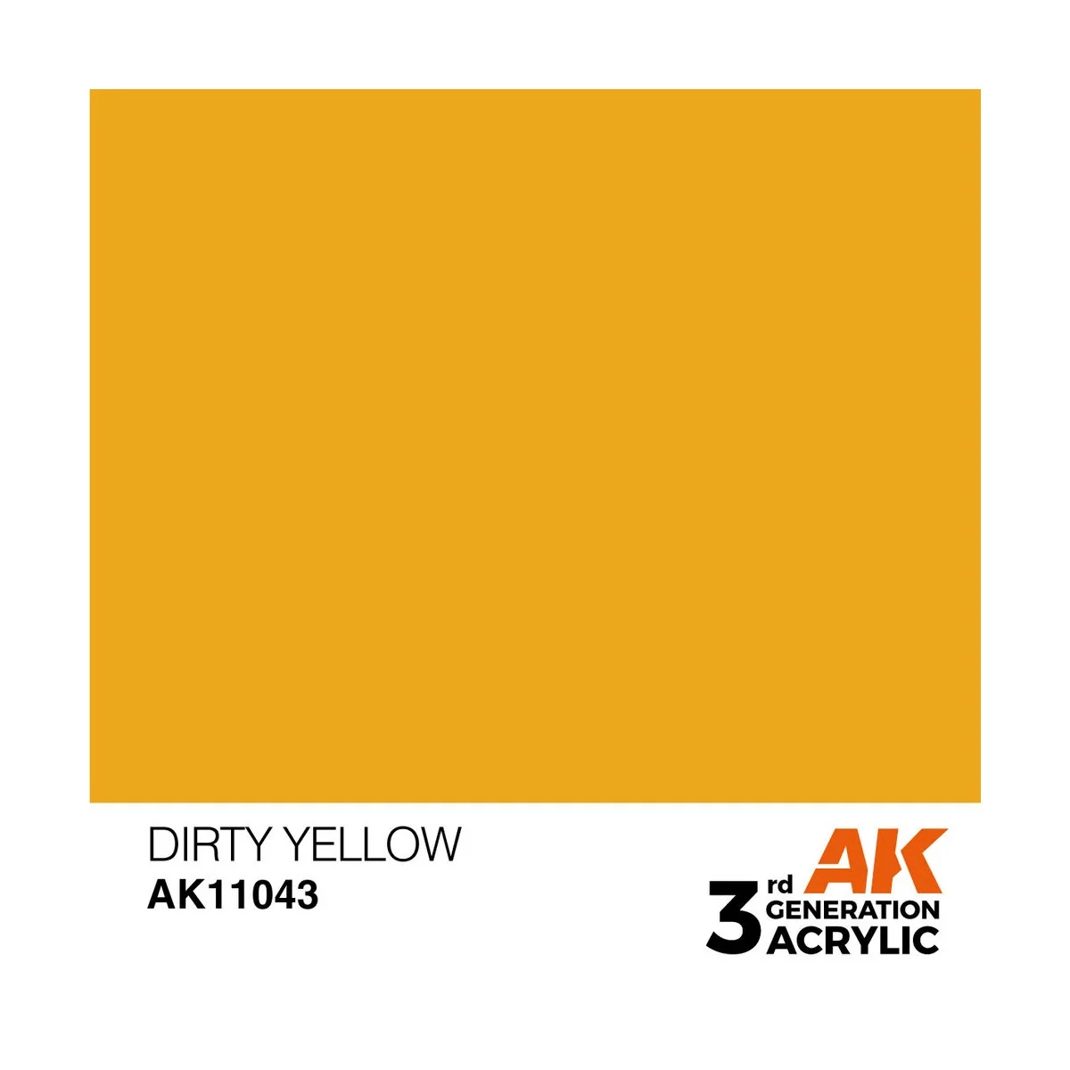 Dirty Yellow 17ml - AK Interactive AK11043