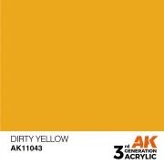 Dirty Yellow 17ml - AK Interactive AK11043
