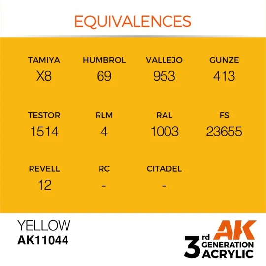 Yellow 17ml - AK Interactive AK11044