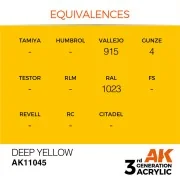 Deep Yellow 17ml - AK Interactive AK11045