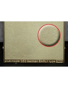 Engraved plate - German Early, 1/35 - Plus model 353