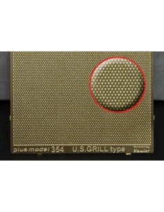 Engraved plate - U.S. Grill, 1/35 - Plus model 354