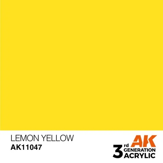 Lemon Yellow 17ml - AK Interactive AK11047
