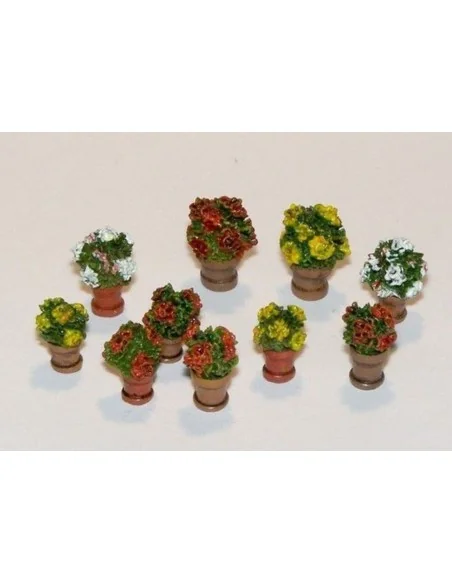 Blumen in Blumentöpfen, 1/35 - Plus model 380