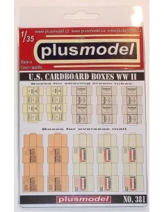 U.S. Faltkartons, 1/35 - Plus model 381
