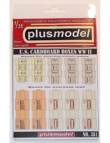 U.S. Faltkartons, 1/35 - Plus model 381