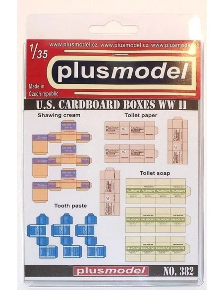 U.S. Faltkartons, 1/35 - Plus model 382