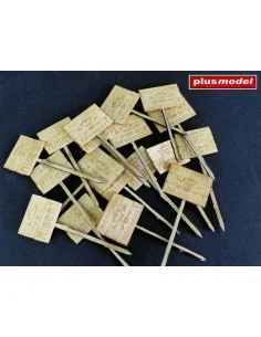 Boards "Achtung minen", 1/48 - Plus model 4019