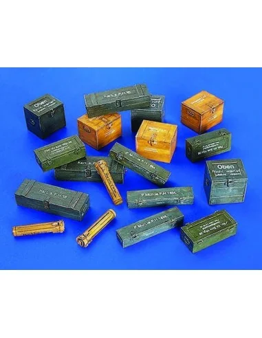 Munitionsboxen Deutschland II. Weltkrieg, 1/48 - Plus model 4021