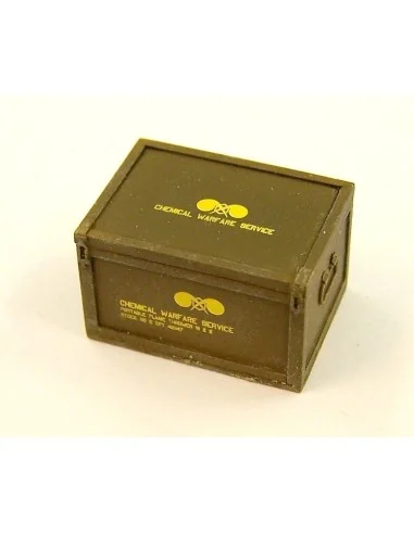 Box for U.S. flame-thrower, 1/35 - Plus model EL046