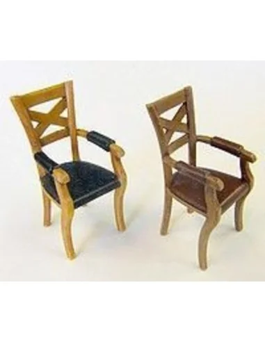 Chairs with armrests, 1/35 - Plus model EL058