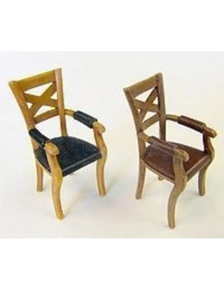 Chairs with armrests, 1/35 - Plus model EL058